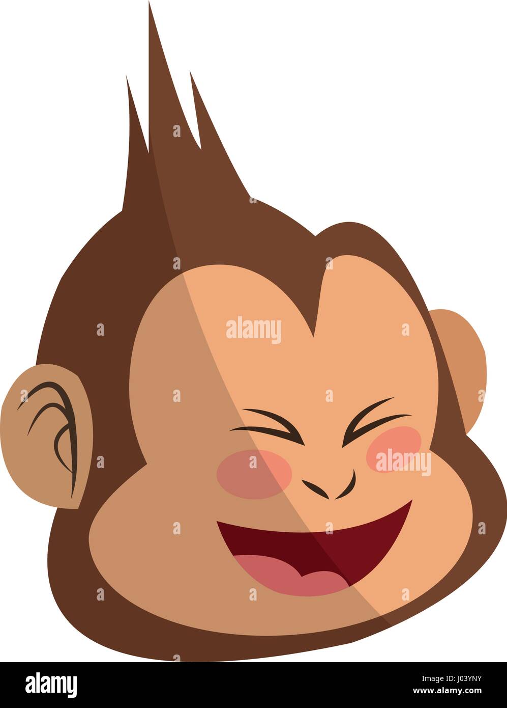 monkey cartoon icon Stock Vector Image & Art - Alamy