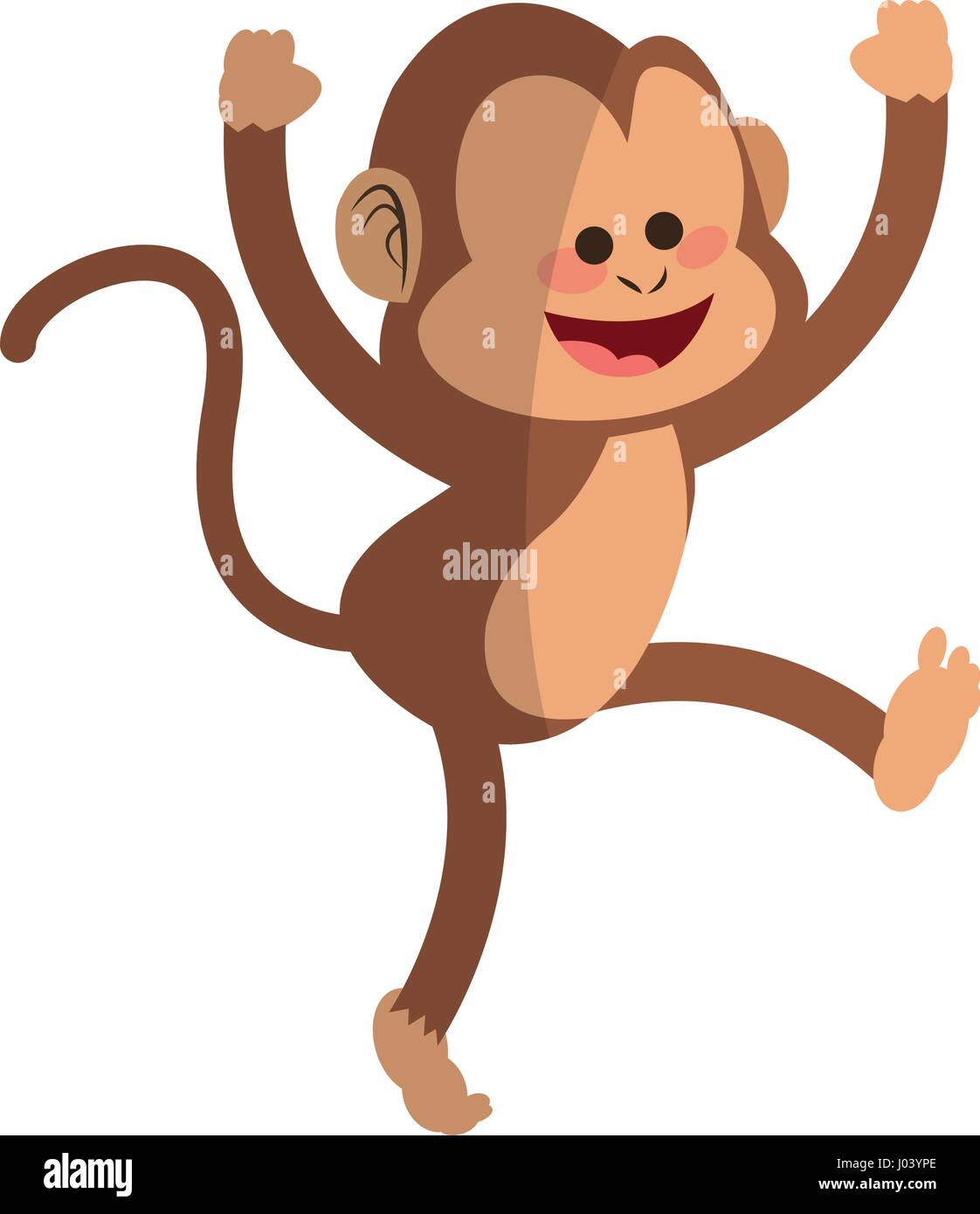 monkey cartoon icon Stock Vector Image & Art - Alamy