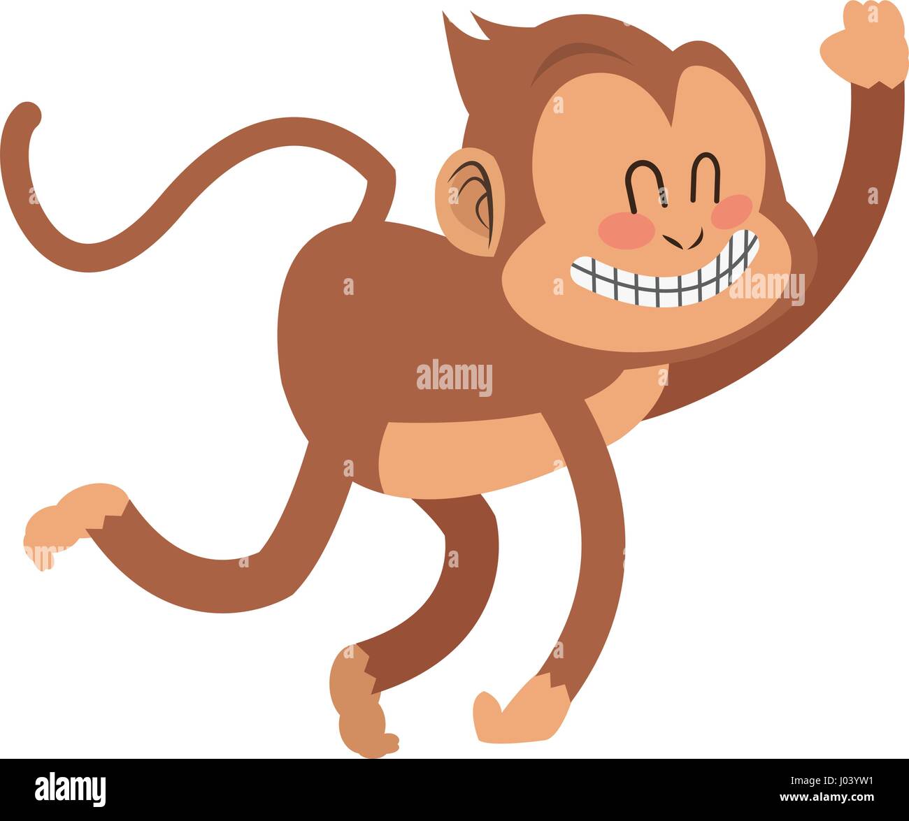 monkey cartoon icon Stock Vector Image & Art - Alamy