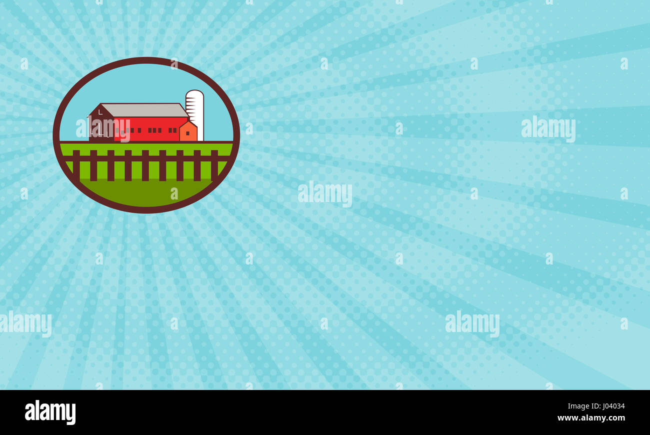 Red Barn Organic Farm Business Card Stock Photos Red Barn