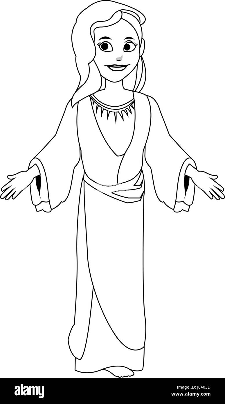virgin mary icon Stock Vector Image &amp; Art - Alamy