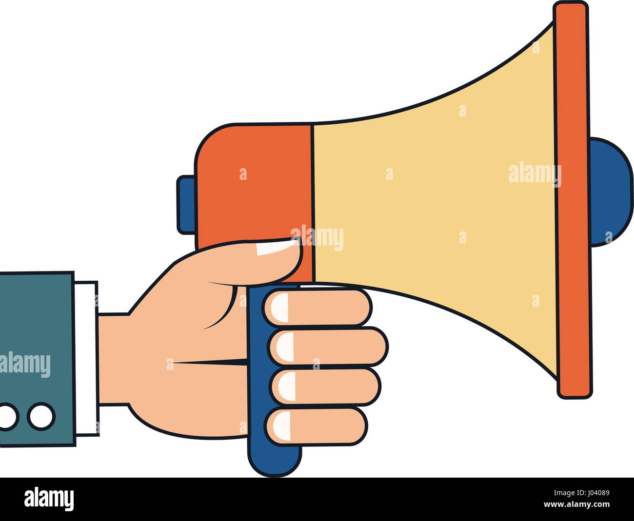 megaphone device icon Stock Vector Image & Art - Alamy