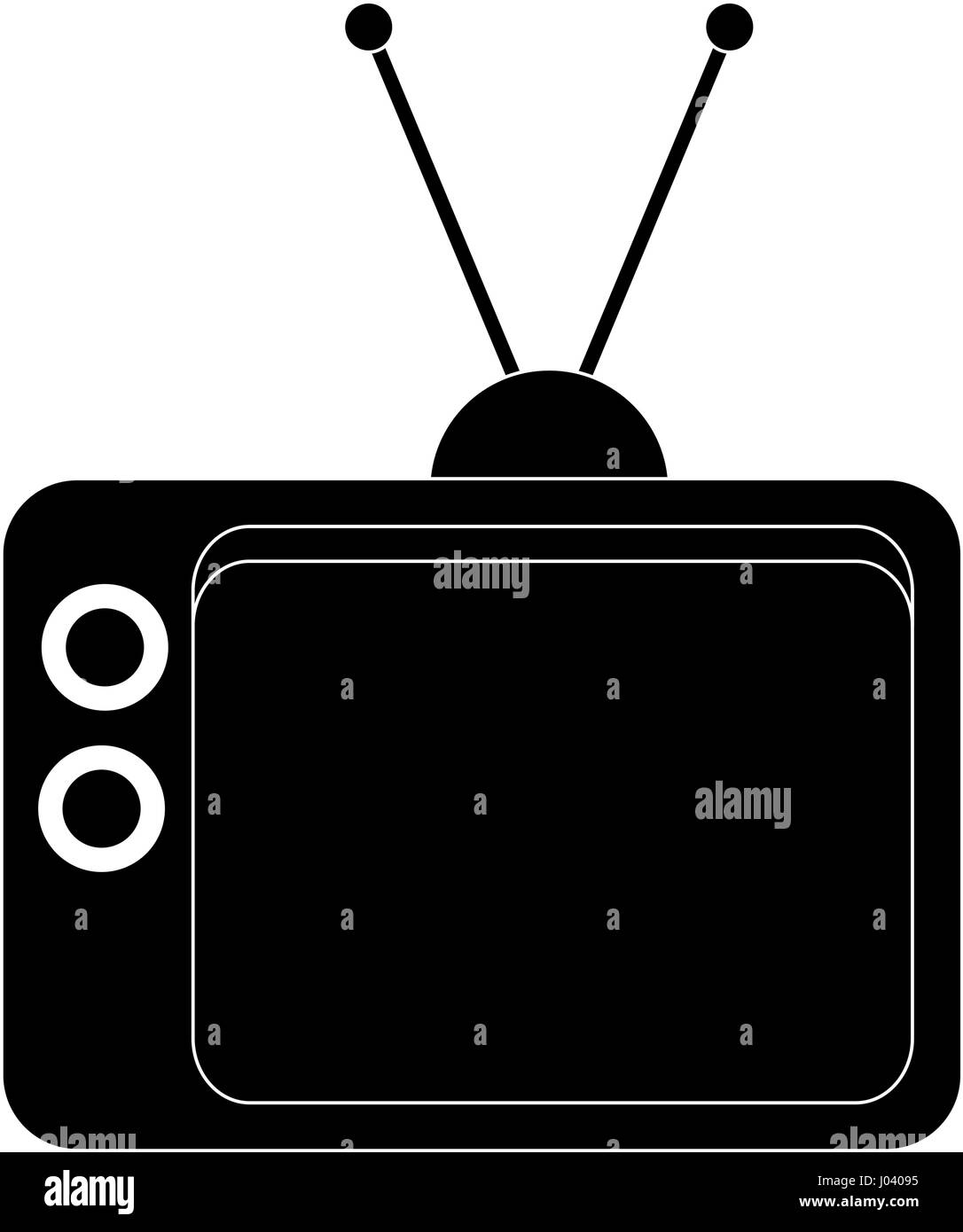 television retro icon Stock Vector Image & Art - Alamy