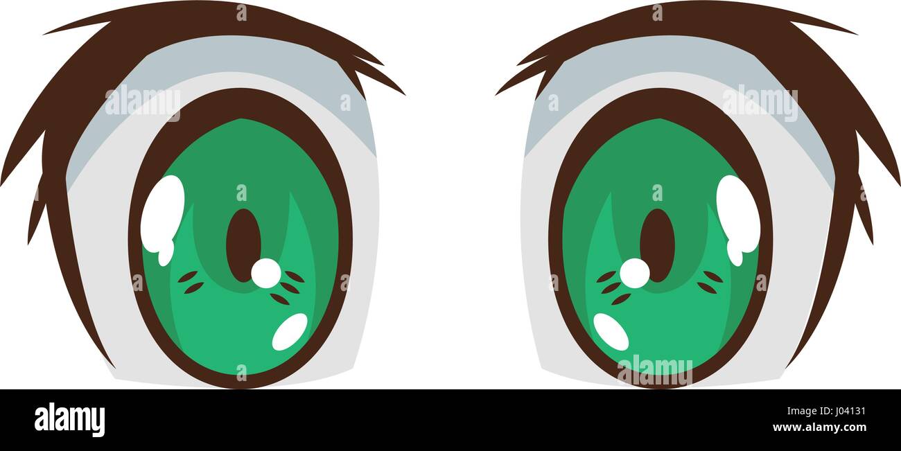 Anime Eyes Stock Illustrations – 13,582 Anime Eyes Stock