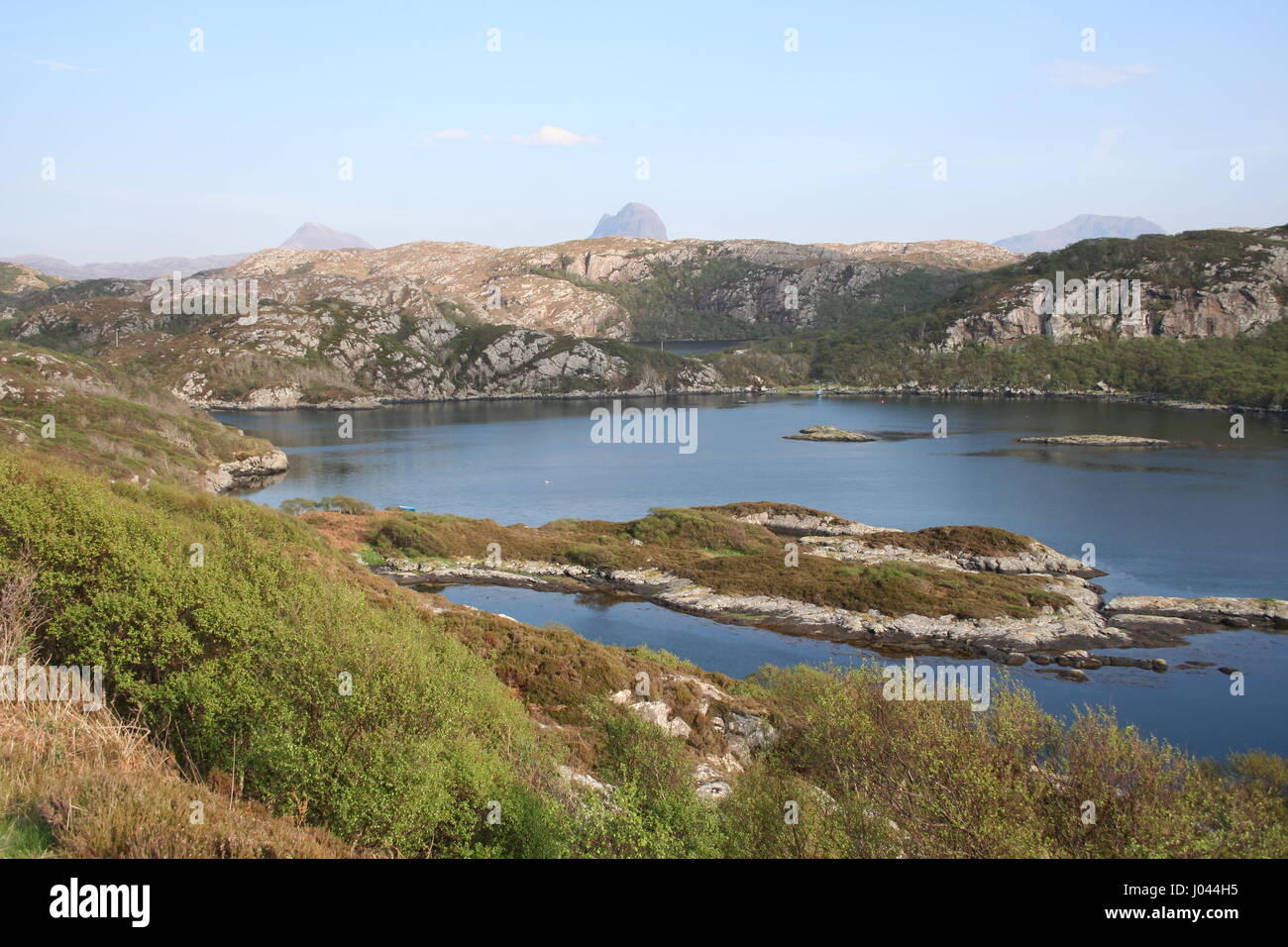 Loch Roe Scotland May 2006 Stock Photo - Alamy
