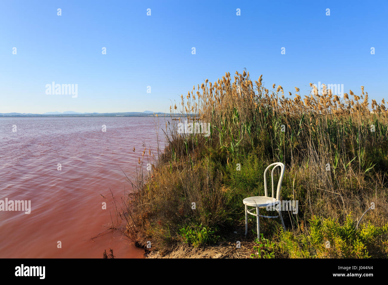 The pink lake of torrevieja hi-res stock photography and images - Alamy