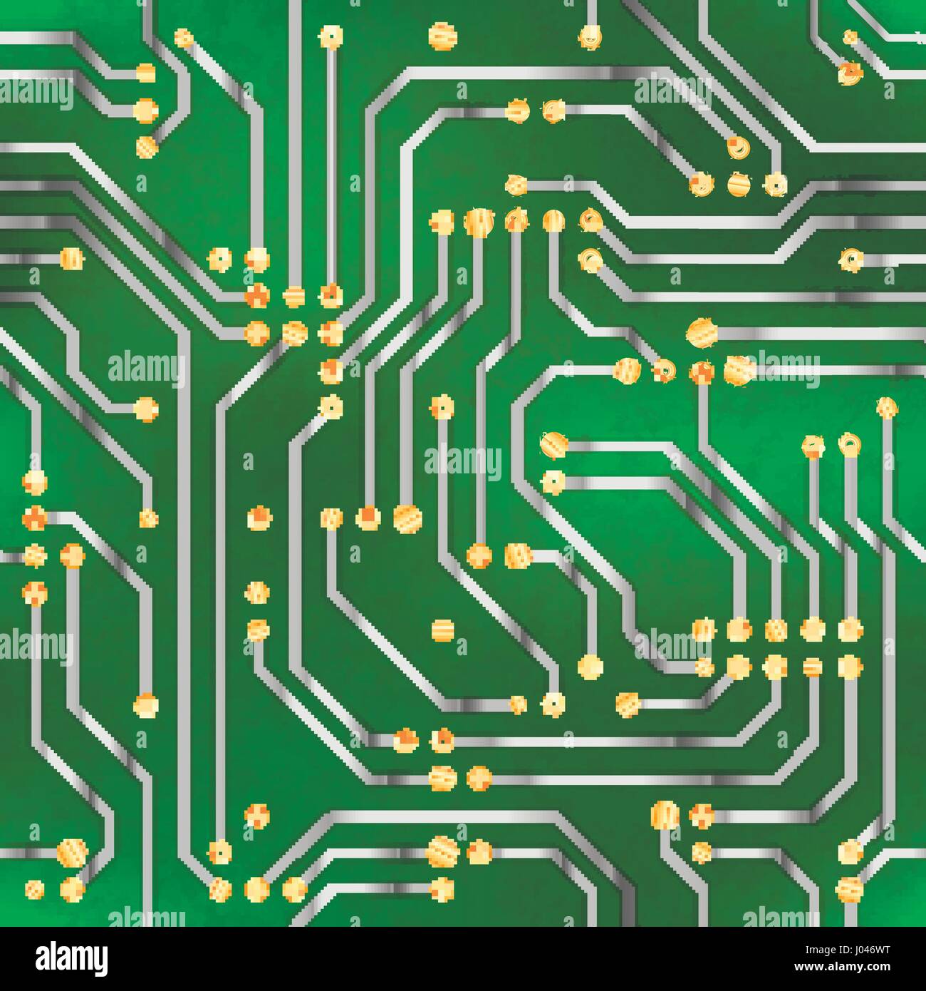 Simple Microchip Pattern Complicated technology Stock Vector Images - Alamy