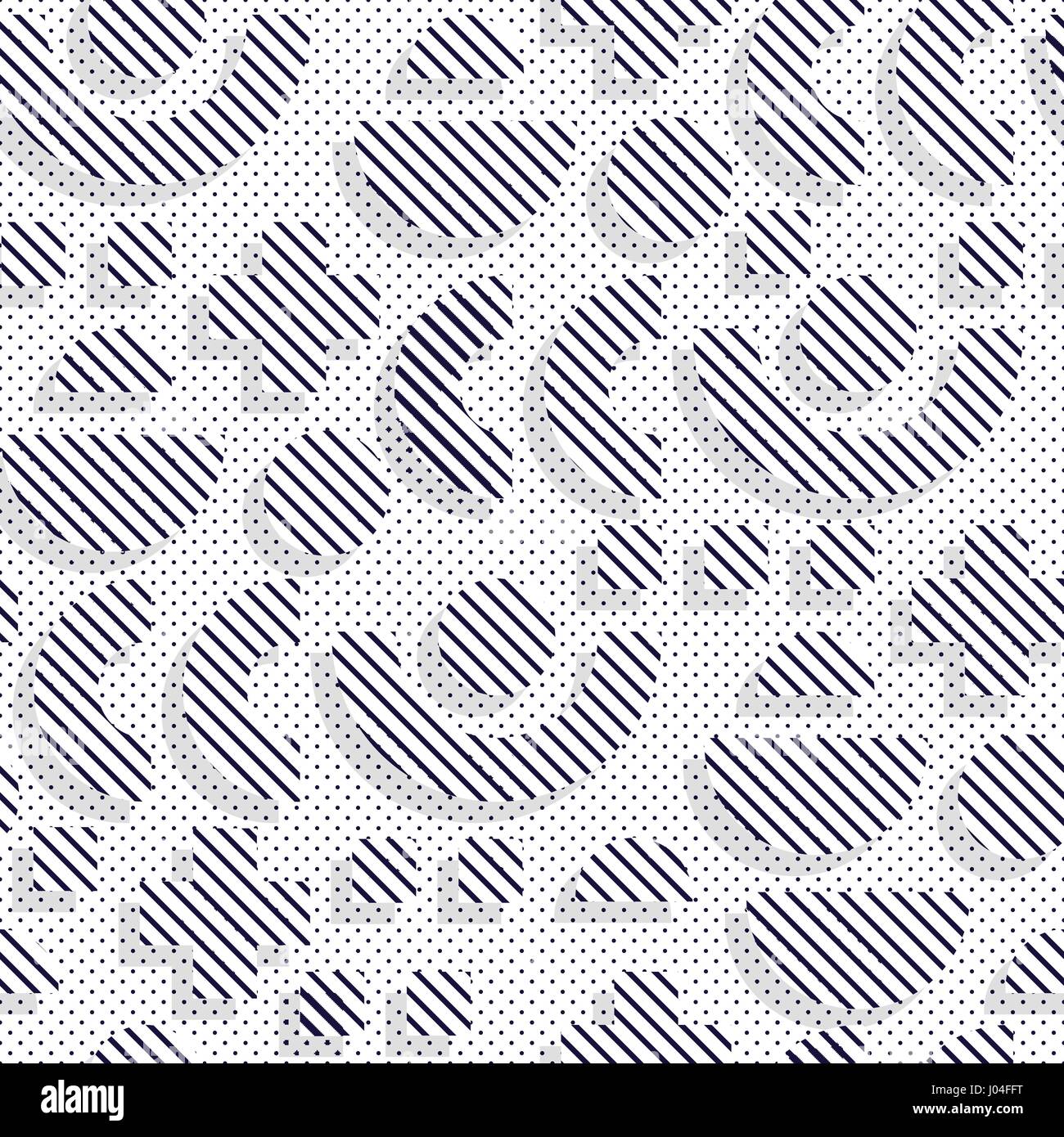 Seamless pattern in 90 80 style Stock Vector Image & Art - Alamy