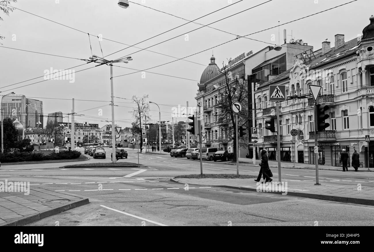 Vilnius Hauptstadt Litauens.Europa. Stock Photo