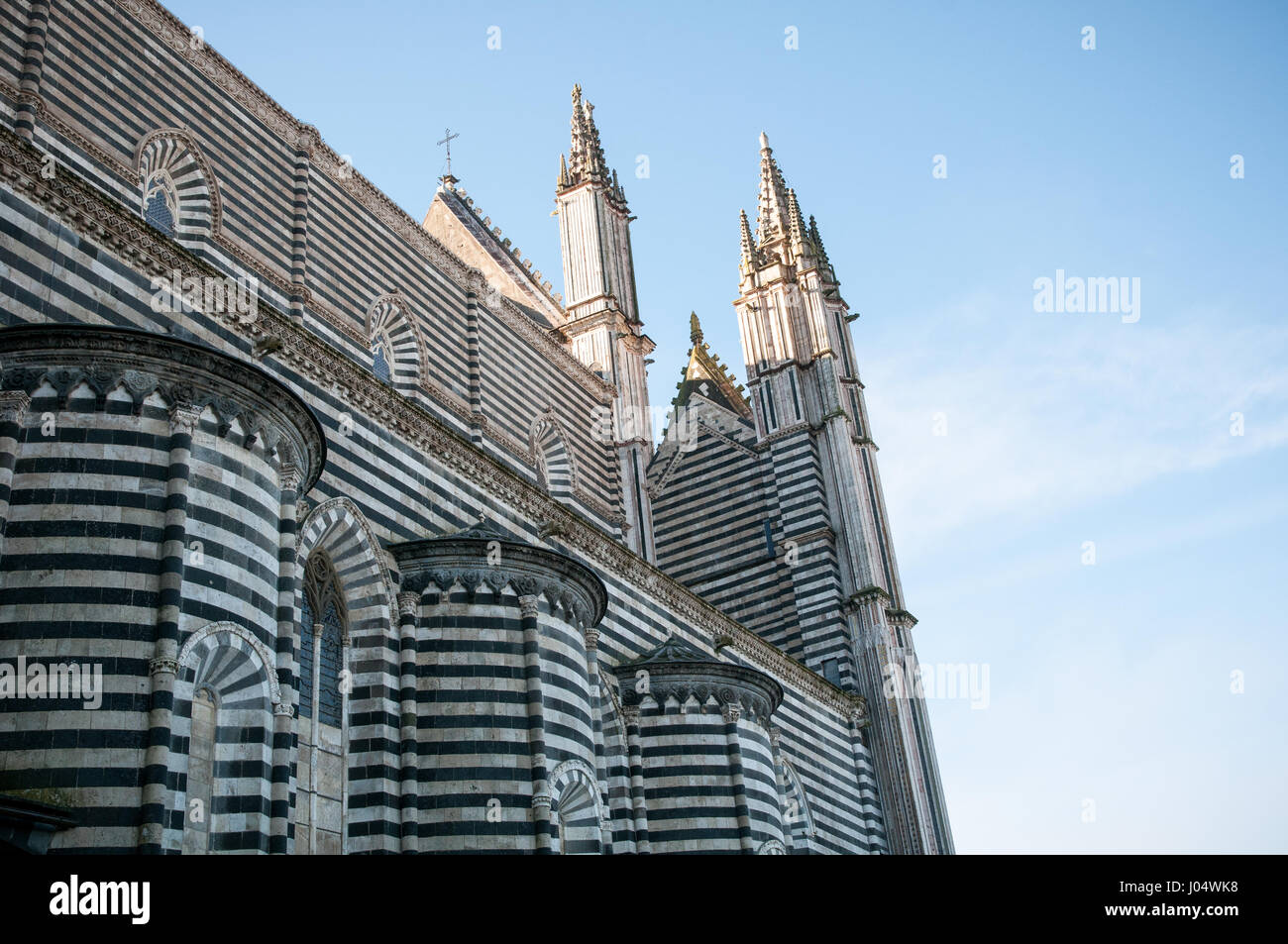 Oriveto Cathedral, Italy, Europe Stock Photo