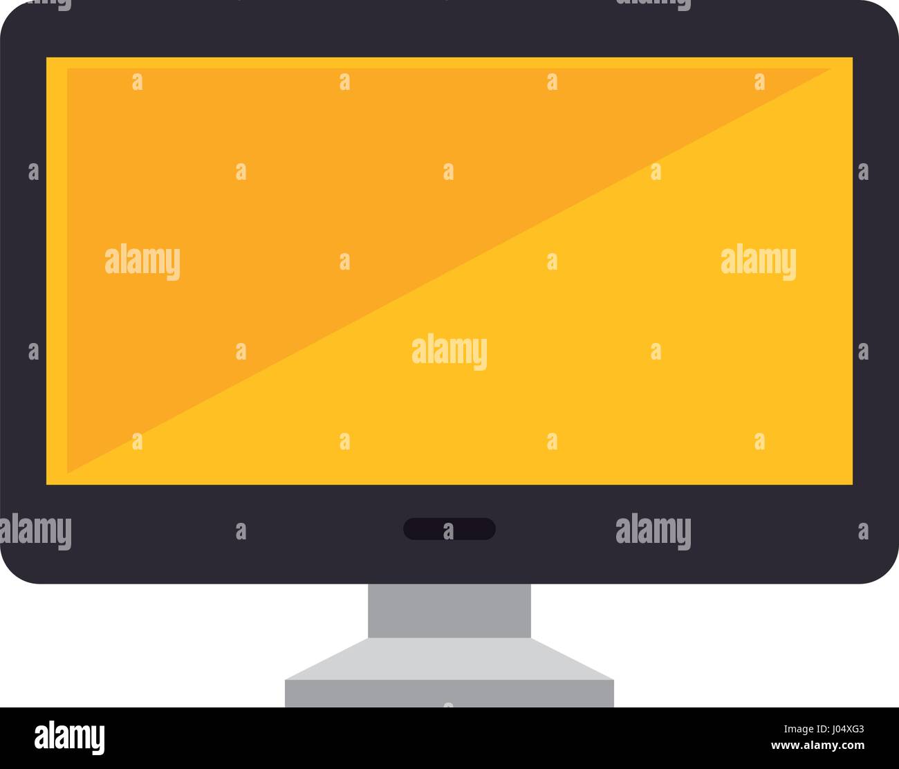 computer desktop with template icon vector illustration design Stock ...