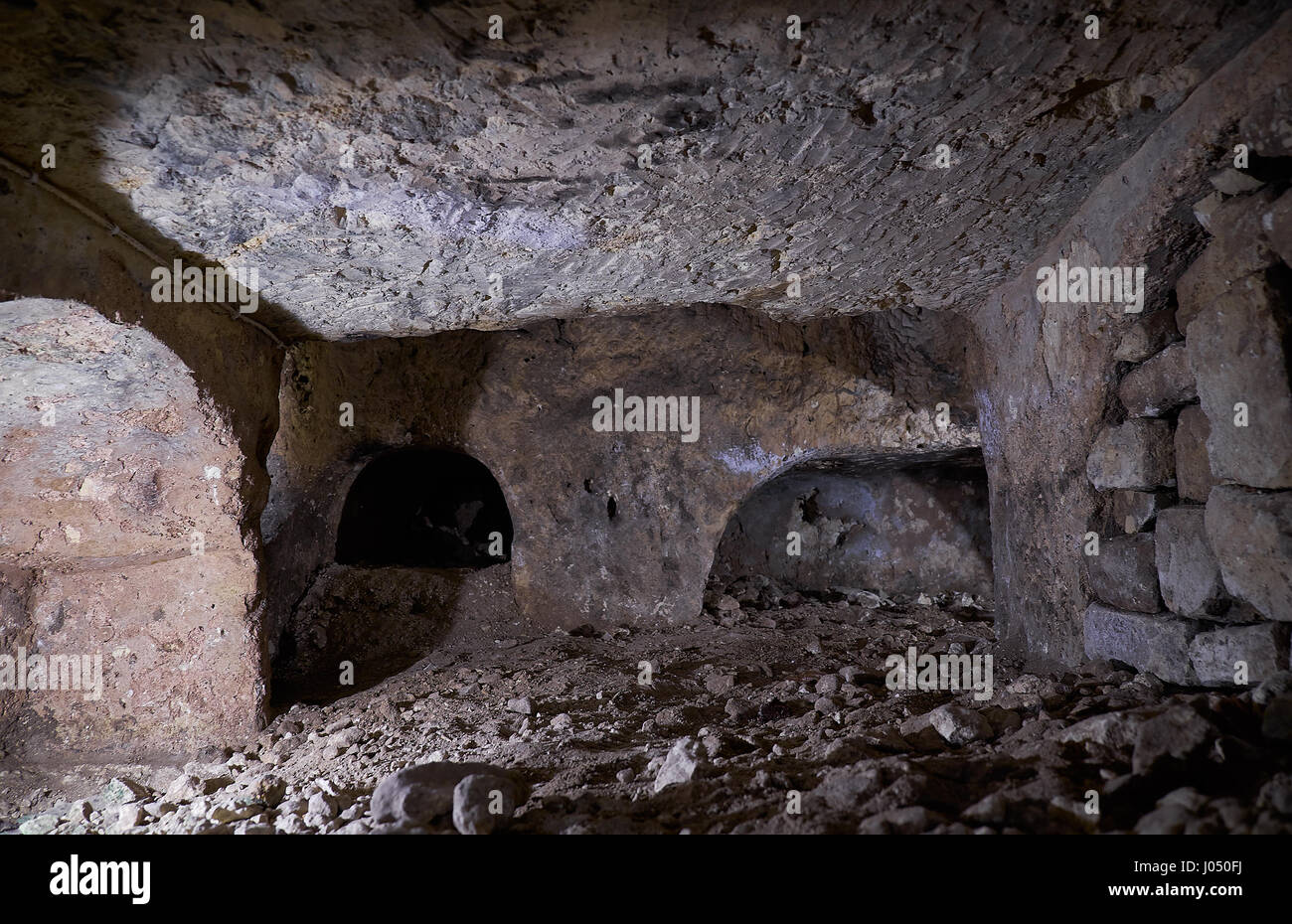 RABAT, MALTA - JULY 29, 2015: St. Paul's Catacombs - an extensive ...