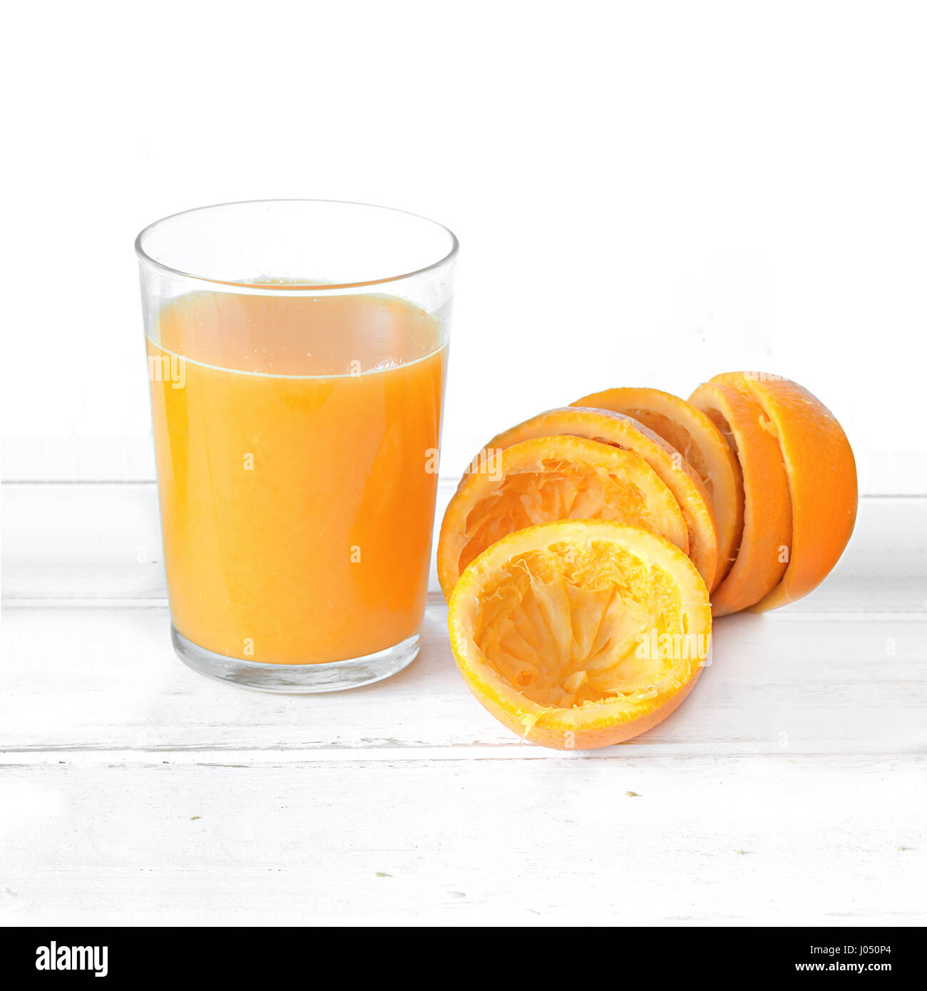 Freshly squeezed orange juice Stock Photo Alamy