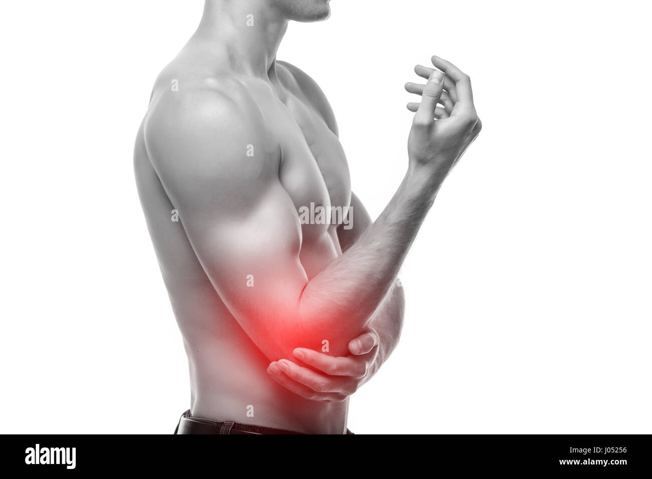 Elbow pain is often caused by overuse. Sports, hobbies and jobs require