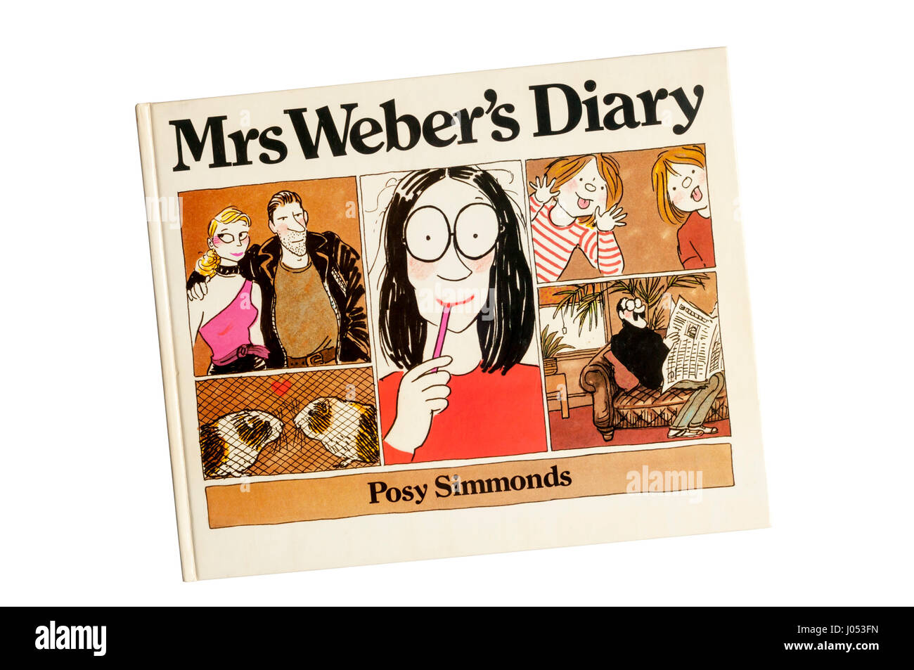 Mrs Weber's Diary by Posy Simmonds. First published in 1979. Stock Photo