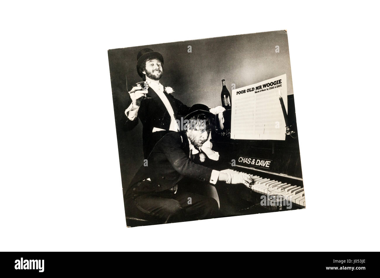 Poor Old Mr. Woogie by Chas & Dave.  Released in 1981. Stock Photo