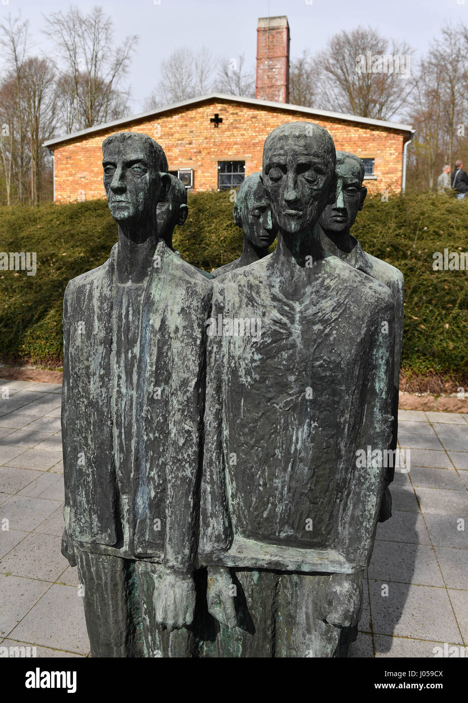 Nordhausen, Germany. 10th Apr, 2017. The memorial site MittelbauDora