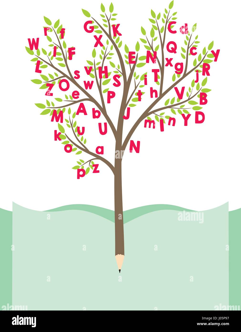 Letter Tree ABC