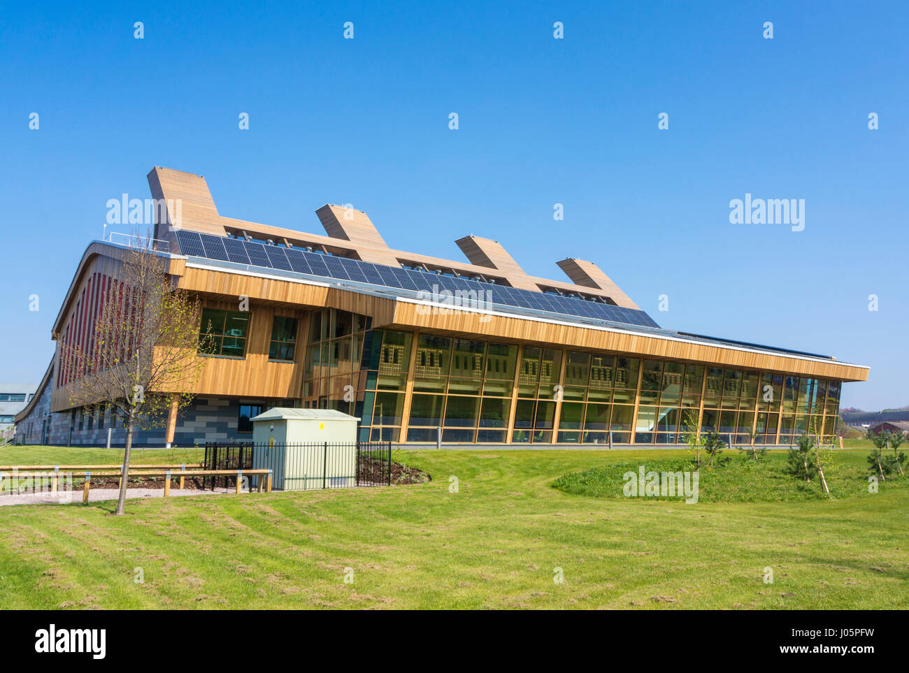 nottingham university GSK carbon neutral laboratory for sustainable chemistry building Jubilee campus nottingham england east midlands uk gb europe Stock Photo