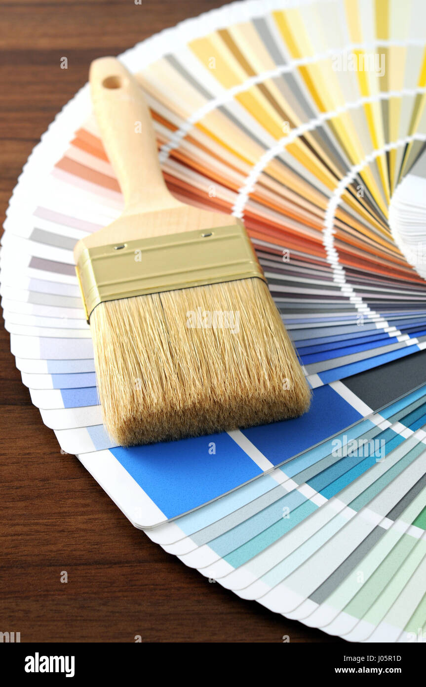 Array of color swatches hi-res stock photography and images - Alamy