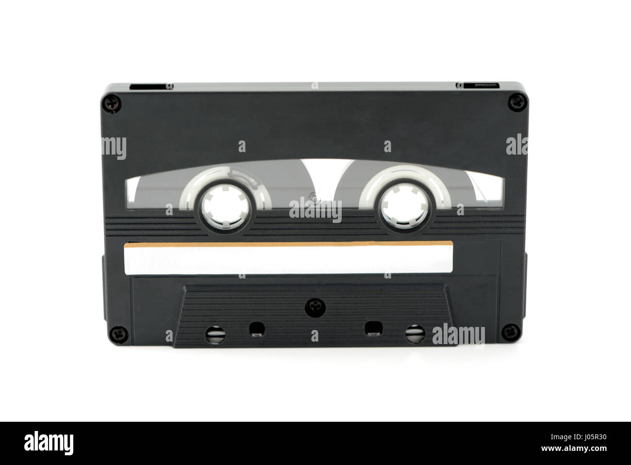 vintage audio cassette on white isolated background Stock Photo - Alamy