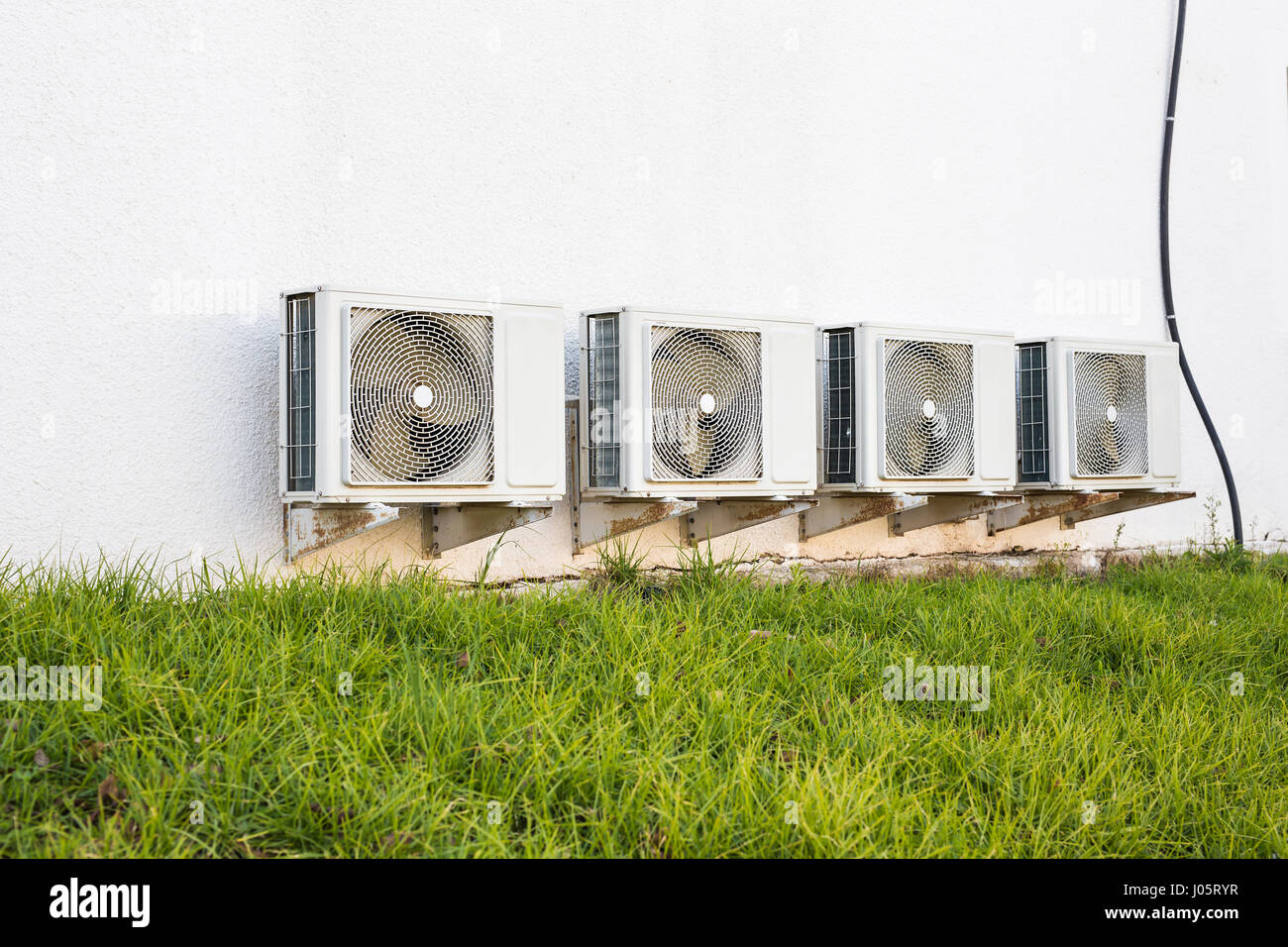 Air conditioning compressor Stock Photo Alamy