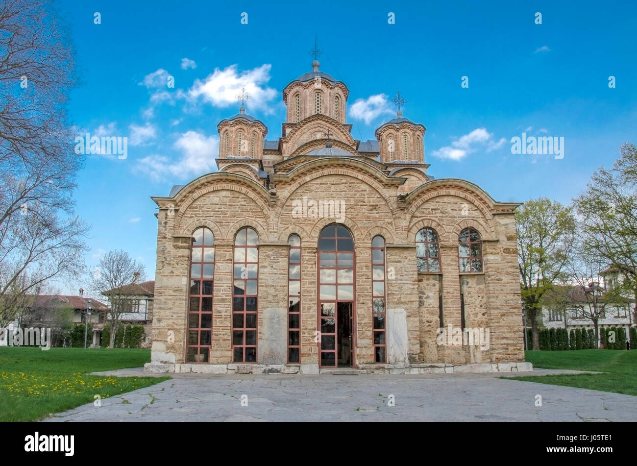 Gracanica Monastery Kosovo UNESCO World Heritage Stock Photo Alamy