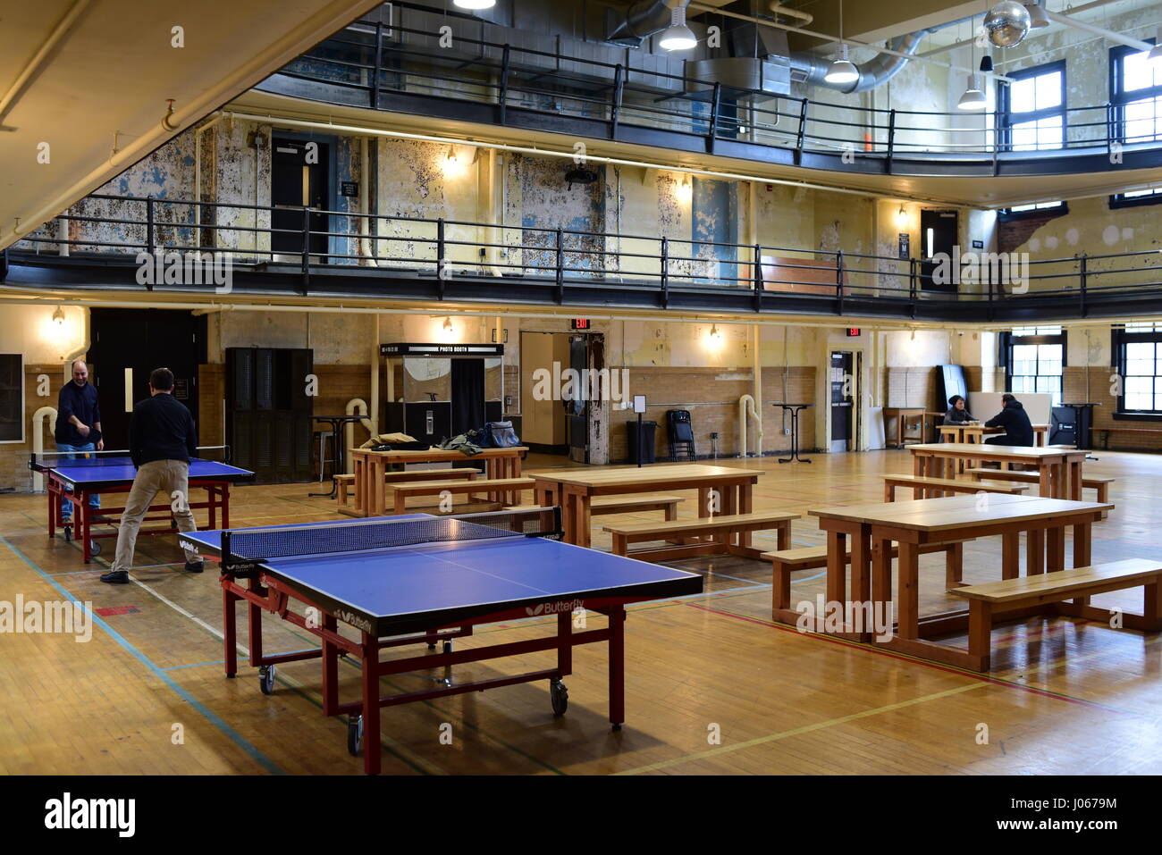 USA Pennsylvania PA The Ace Hotel in a renovated old YMCA Stock Photo