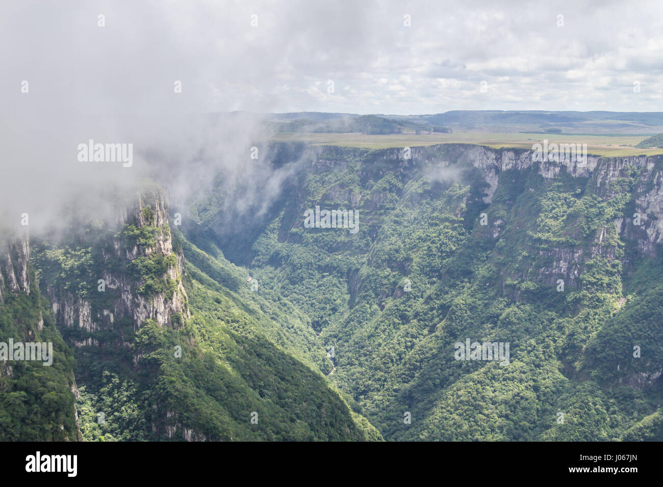Fog covering canyon in hi-res stock photography and images - Alamy