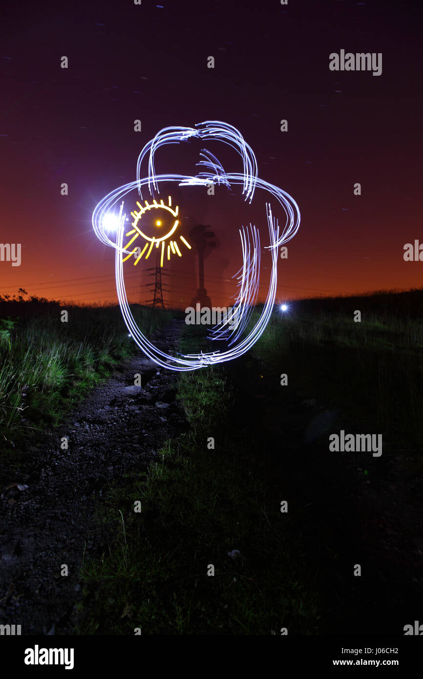 CARDIFF, WALES A Clockwork Orange. Can you guess which iconic film has