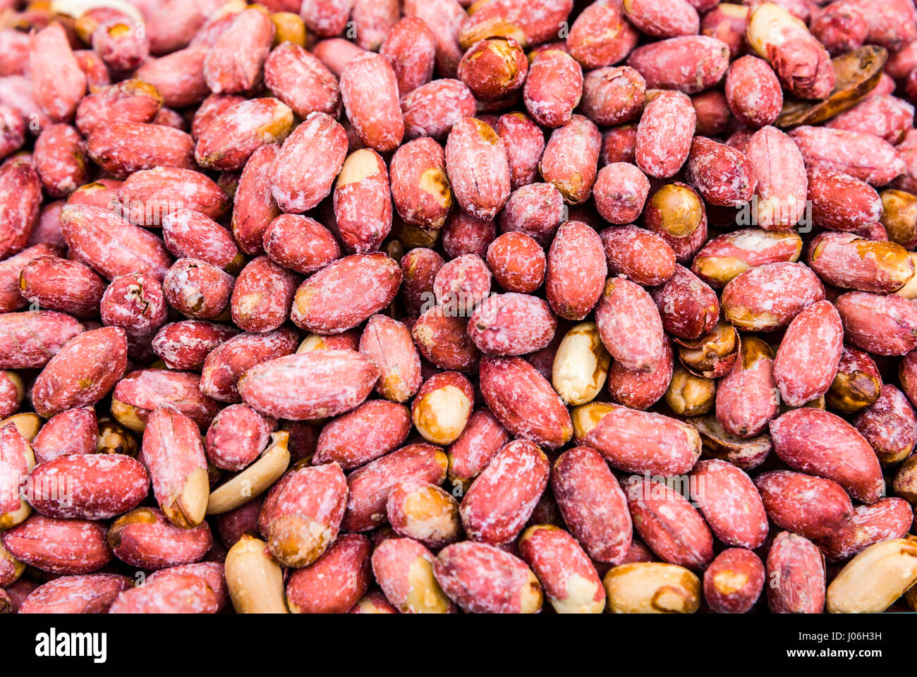 Peanuts, salted, baked as background Salted peanuts Stock Photo Alamy