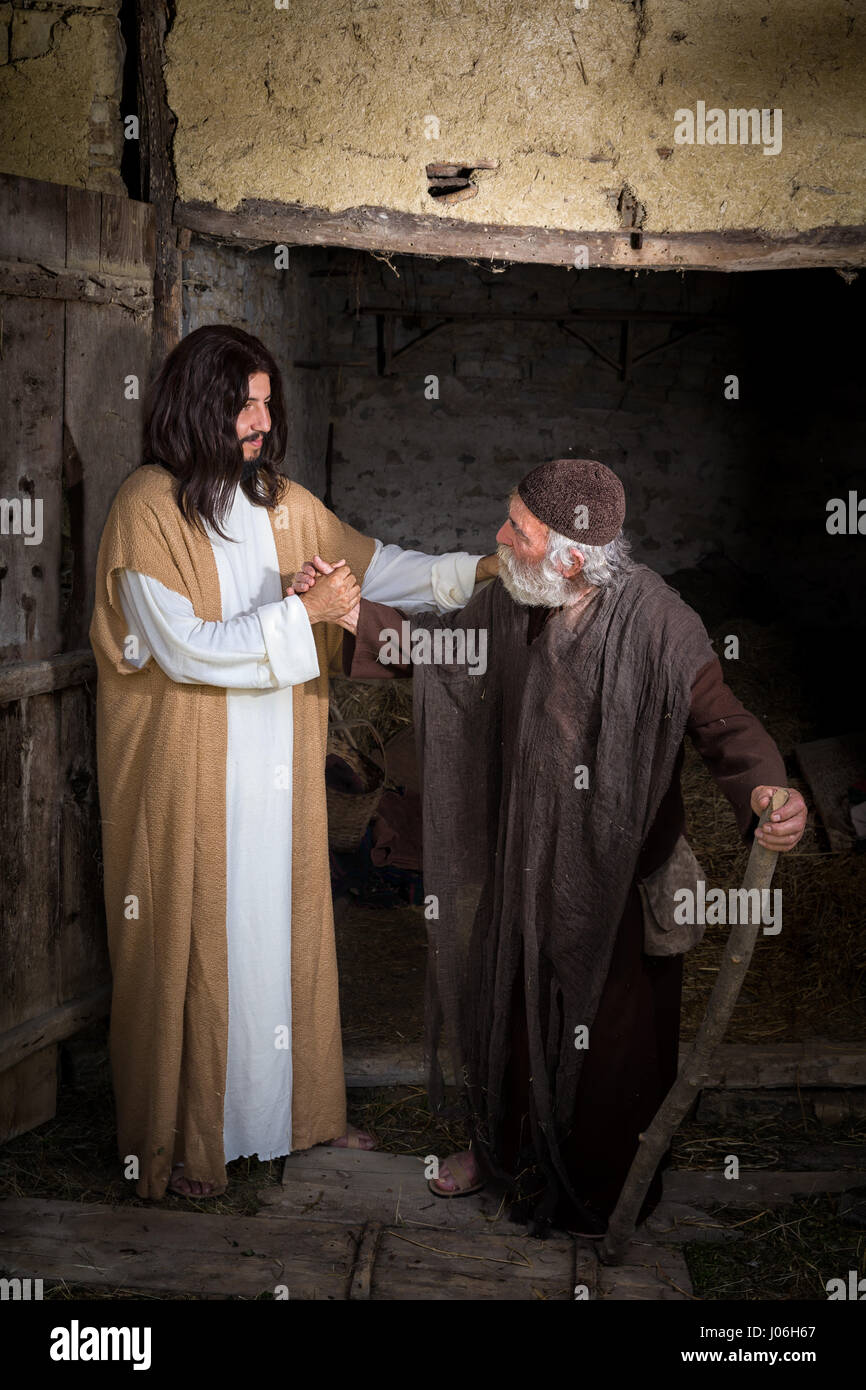 Lame Beggar High Resolution Stock Photography and Images - Alamy