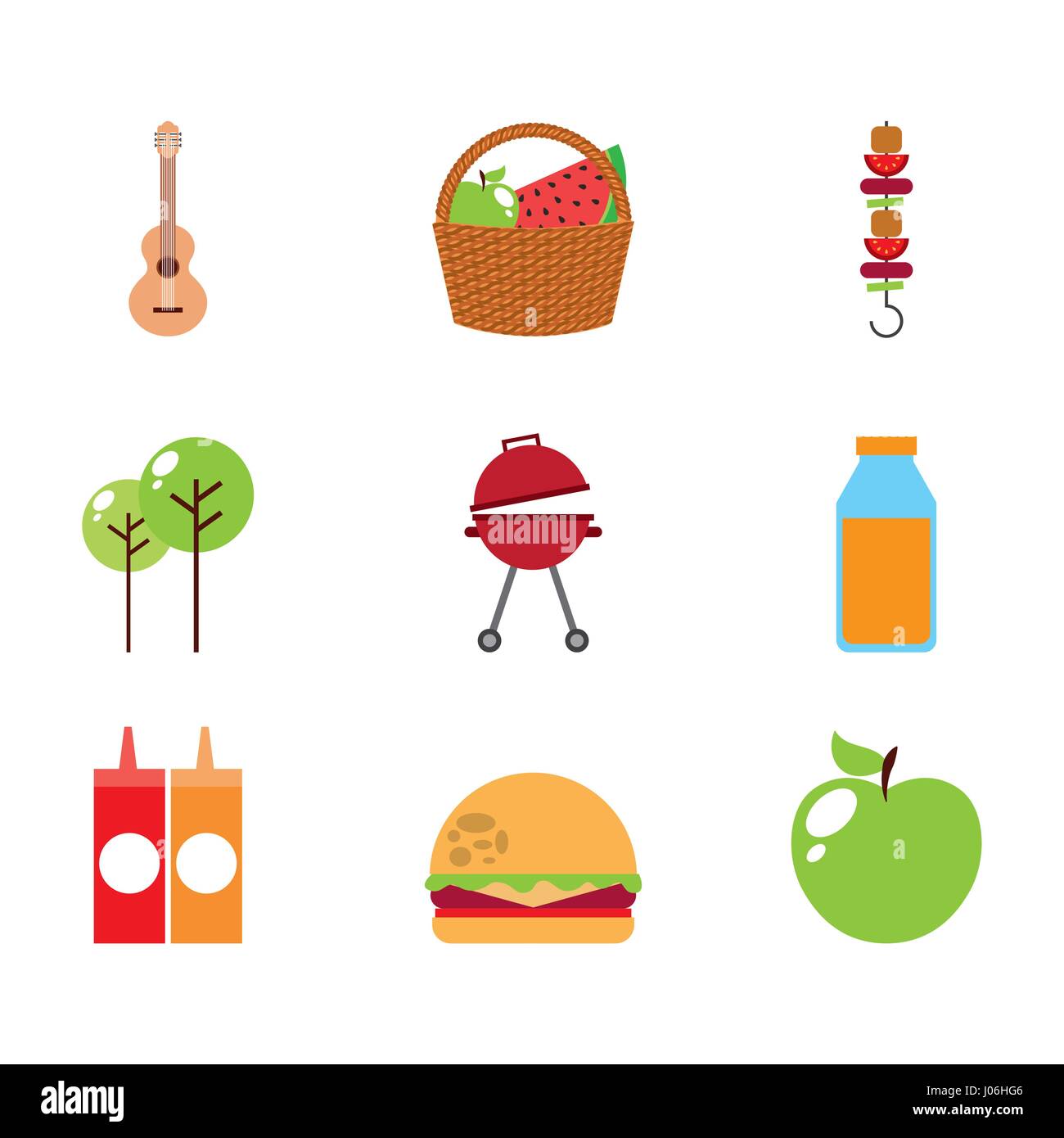 picnic concept design Stock Vector Image & Art - Alamy