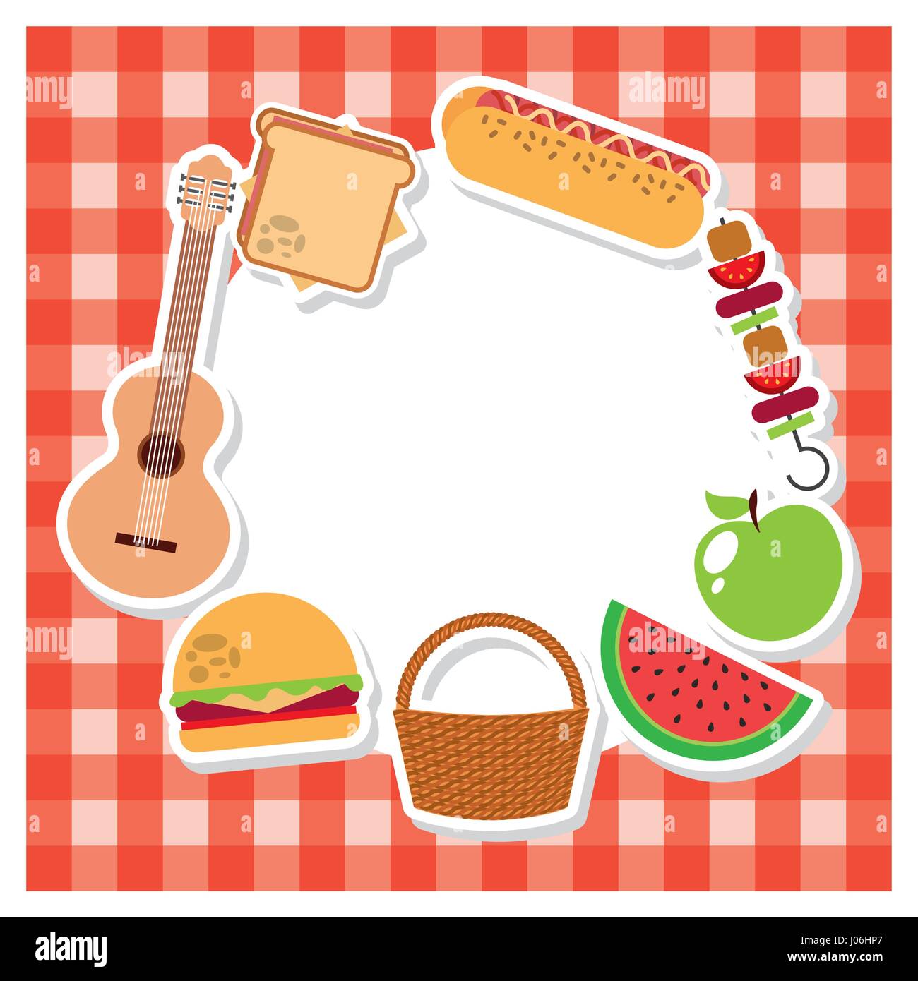 picnic concept design Stock Vector Image & Art - Alamy