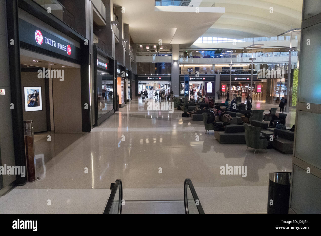 Duty Free shopping zone at San Francisco airport California Stock Duty Free shopping zone at San Francisco airport California Stock