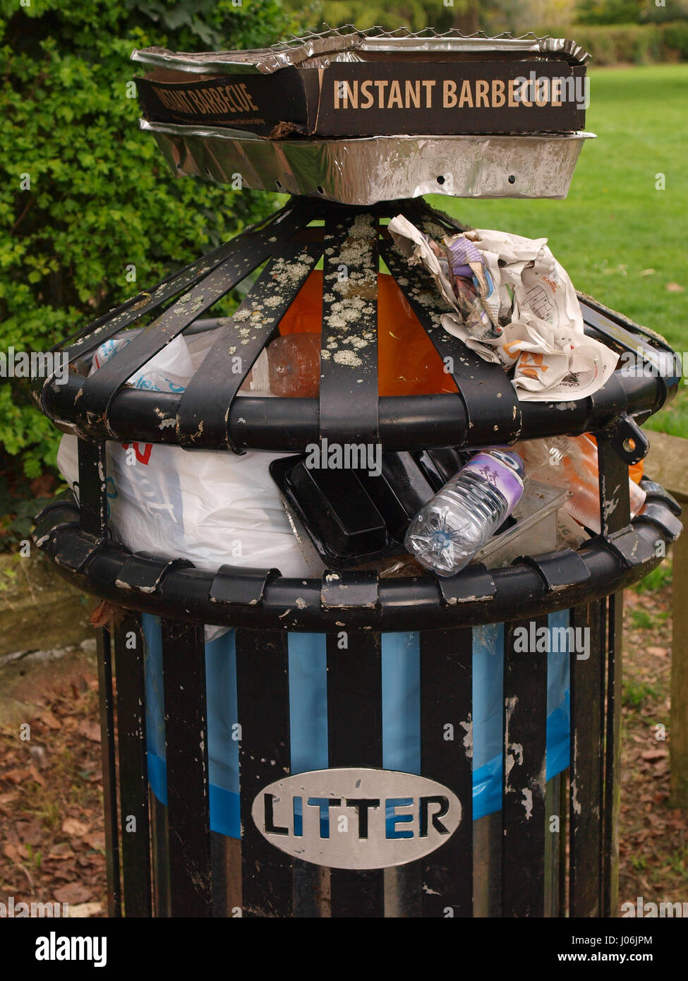 Litter bin Stock Photo