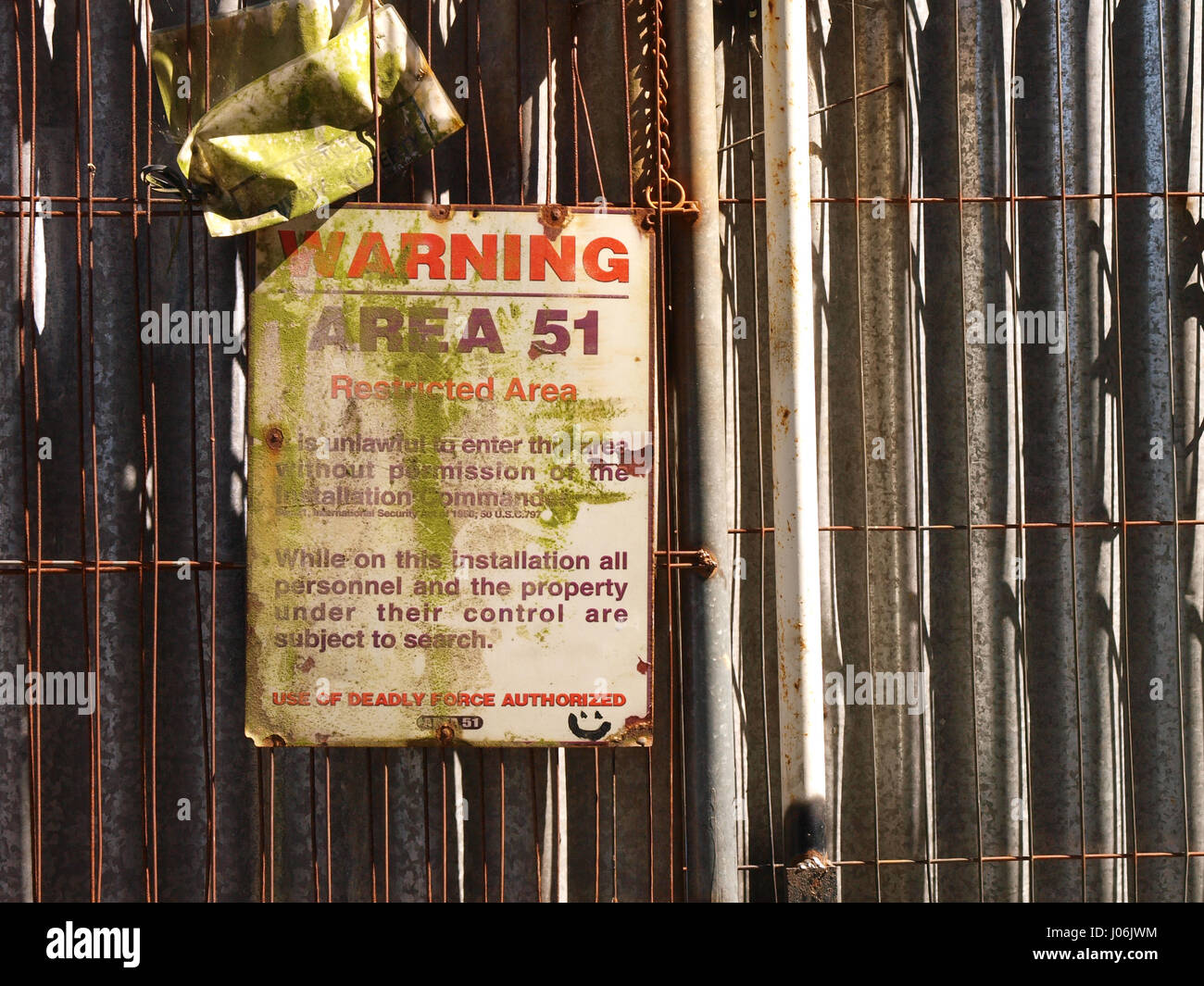 Area 51 sign Stock Photo - Alamy