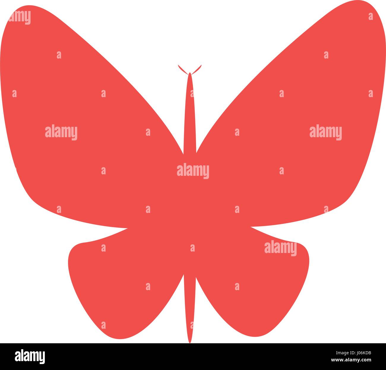 cute butterfly isolated icon vector illustration design Stock Vector ...