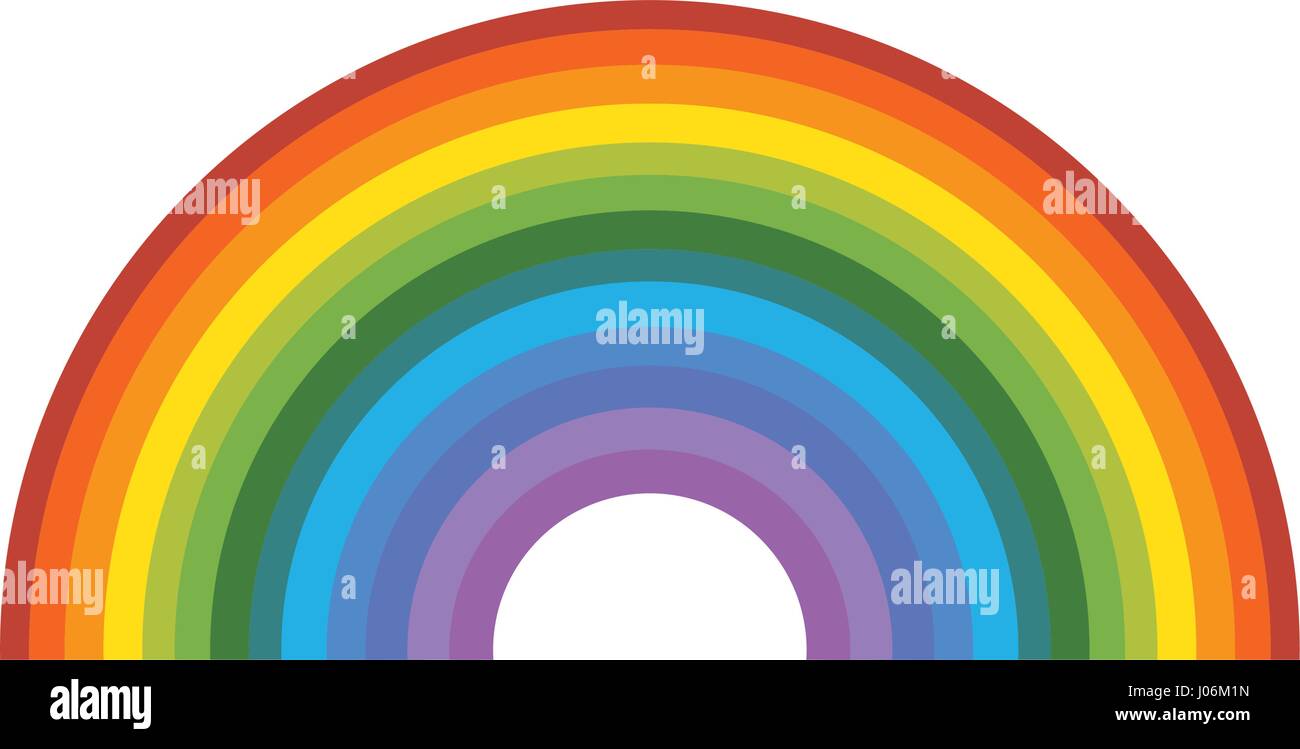 cute rainbow isolated icon Stock Vector Image & Art - Alamy