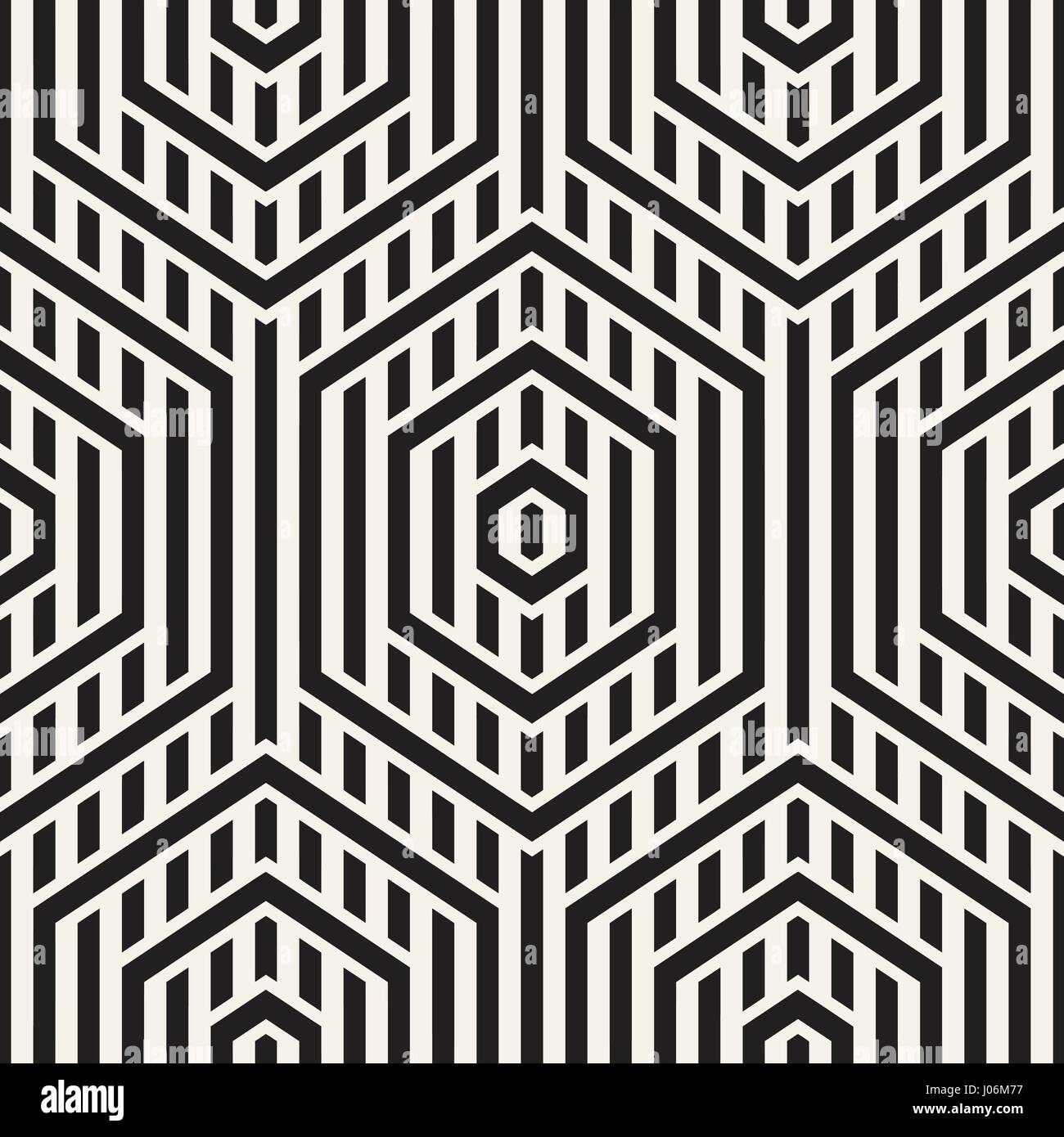 Vector Seamless Pattern. Repeating Lattice Abstract Background. Linear ...