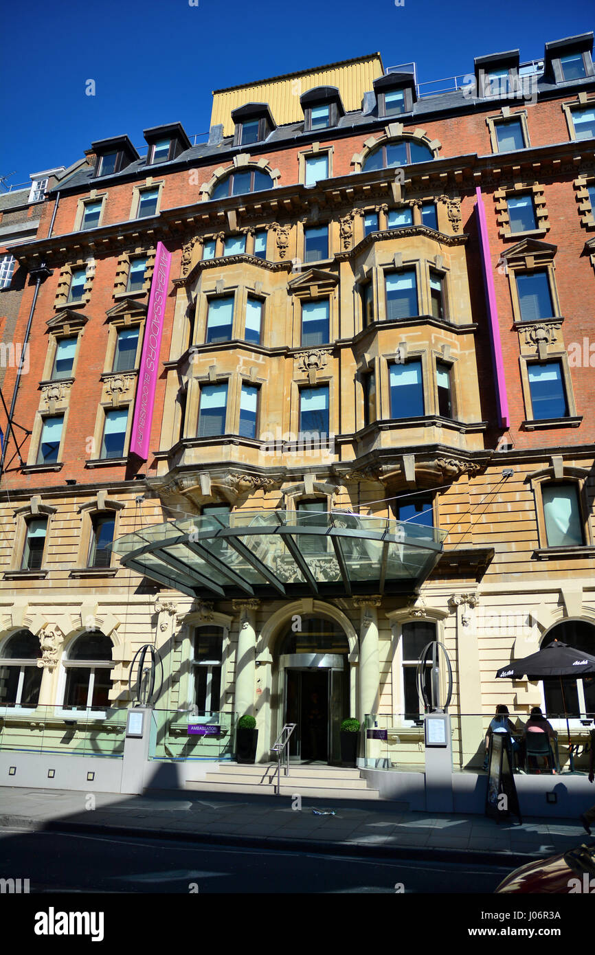 Ambassadors Bloomsbury Hotel, London, UK Stock Photo Alamy