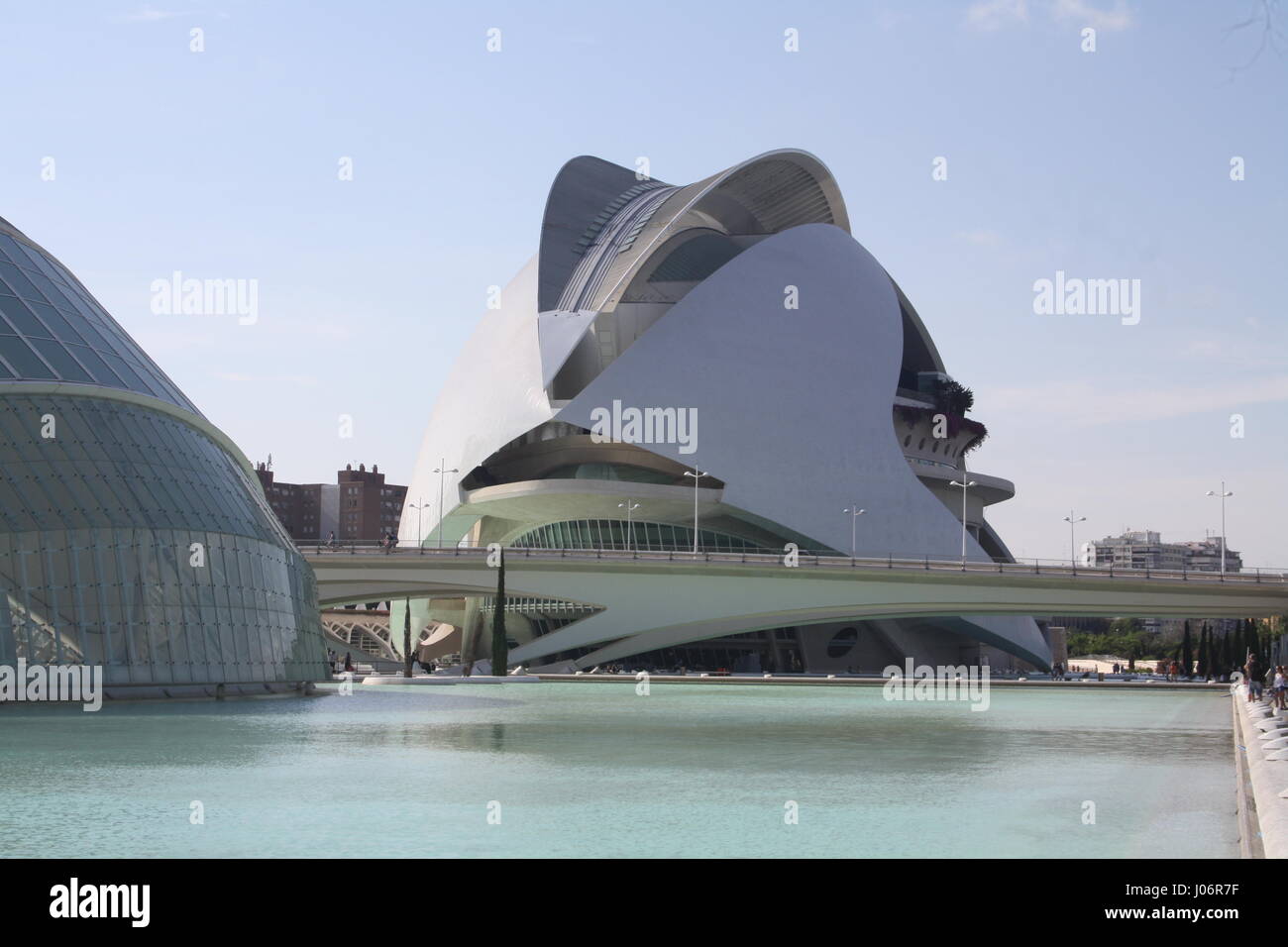 City of Arts and Sciences, Valencia, Spain Stock Photo