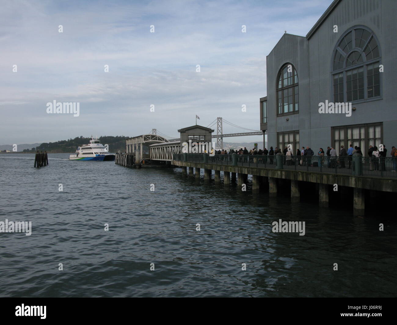 San Francisco Bay Ferry Stock Photo Alamy