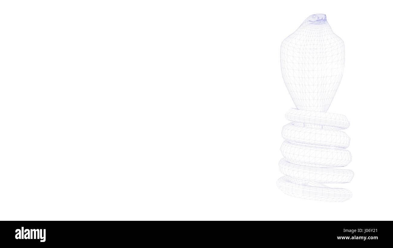 3d rendering of an outlined object Stock Photo - Alamy