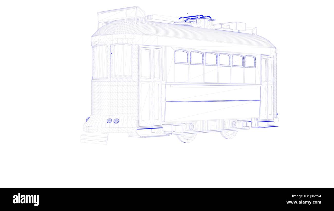 3d rendering of an outlined object Stock Photo - Alamy