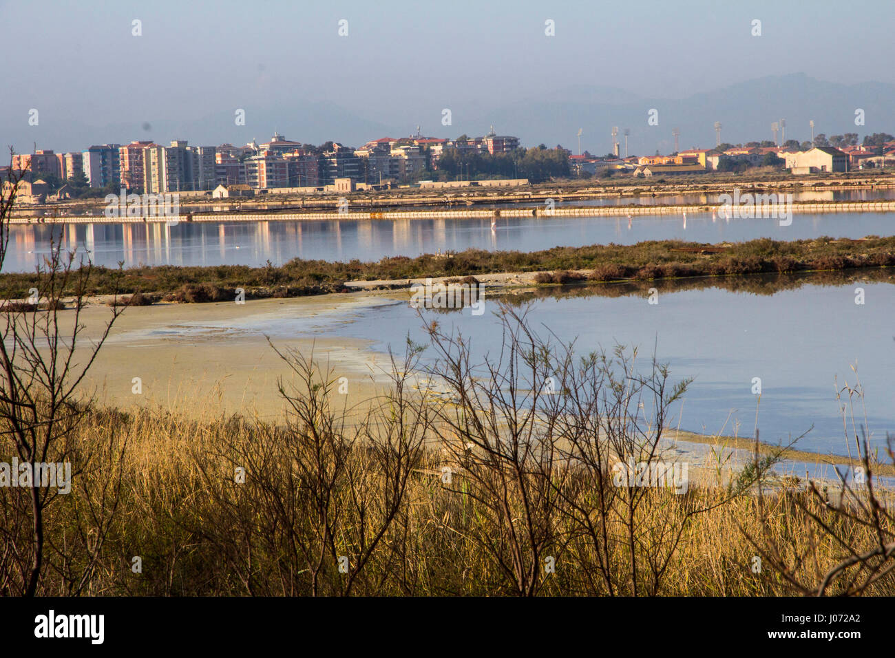 parco naturale molentargius saline via la palma cagliari ca