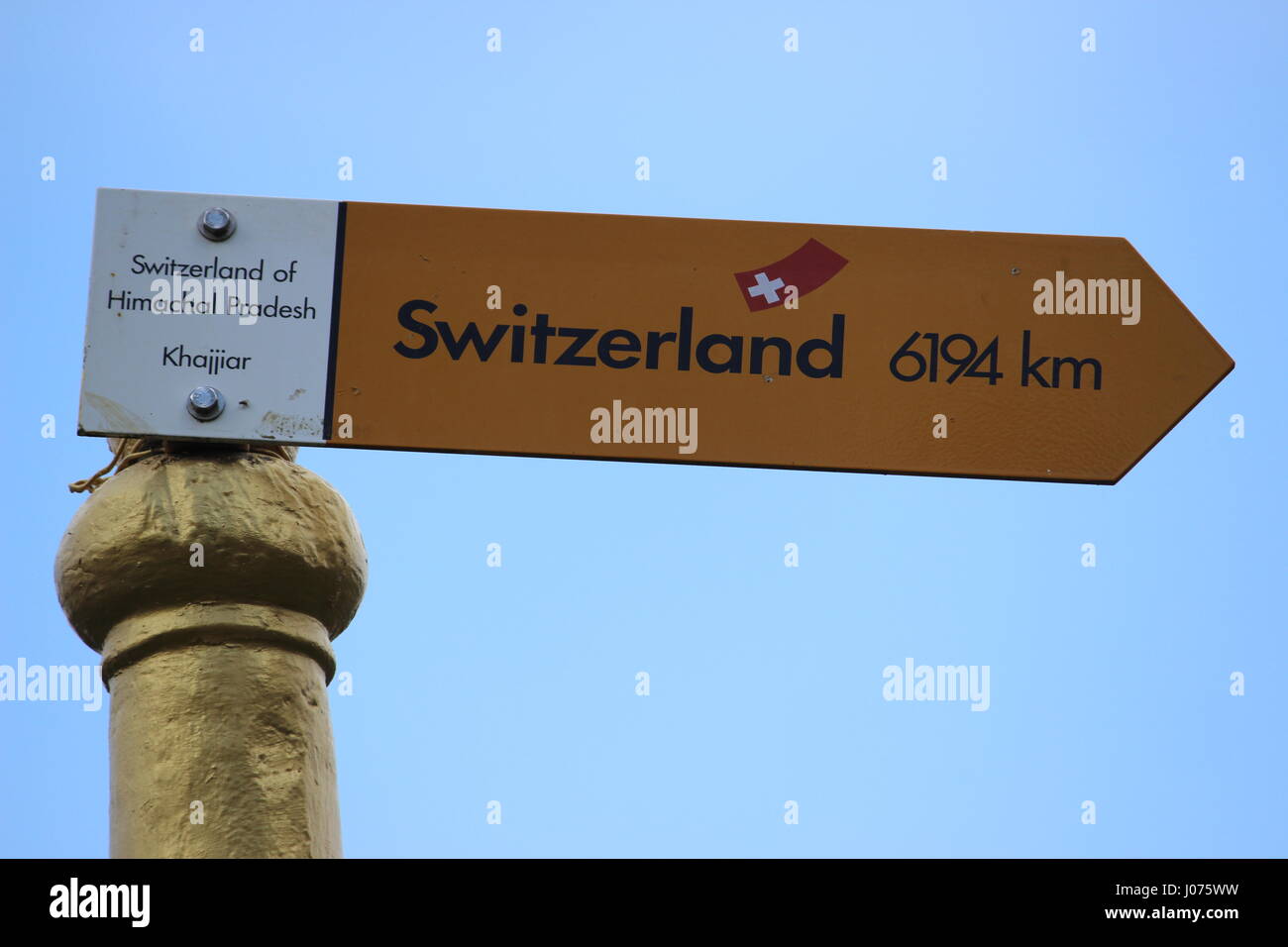 Switzerland - The Indian Way Stock Photo