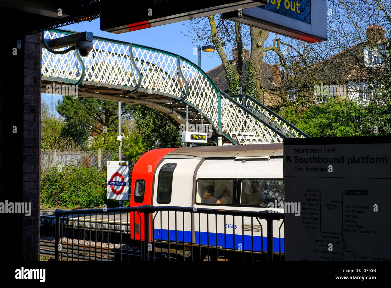 West finchley station hi res stock photography and images alamy