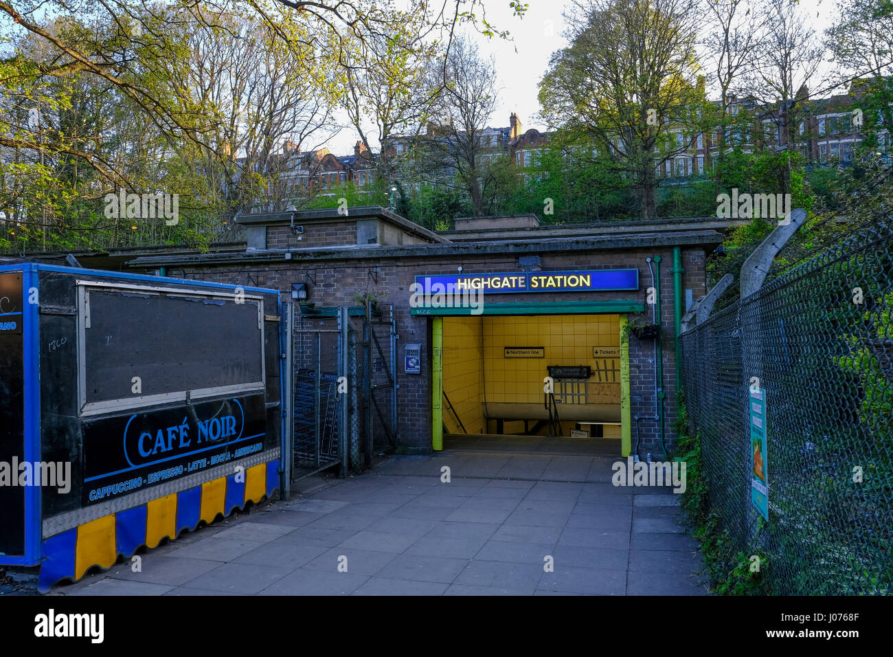 Highgate Tube station Stock Photo Alamy