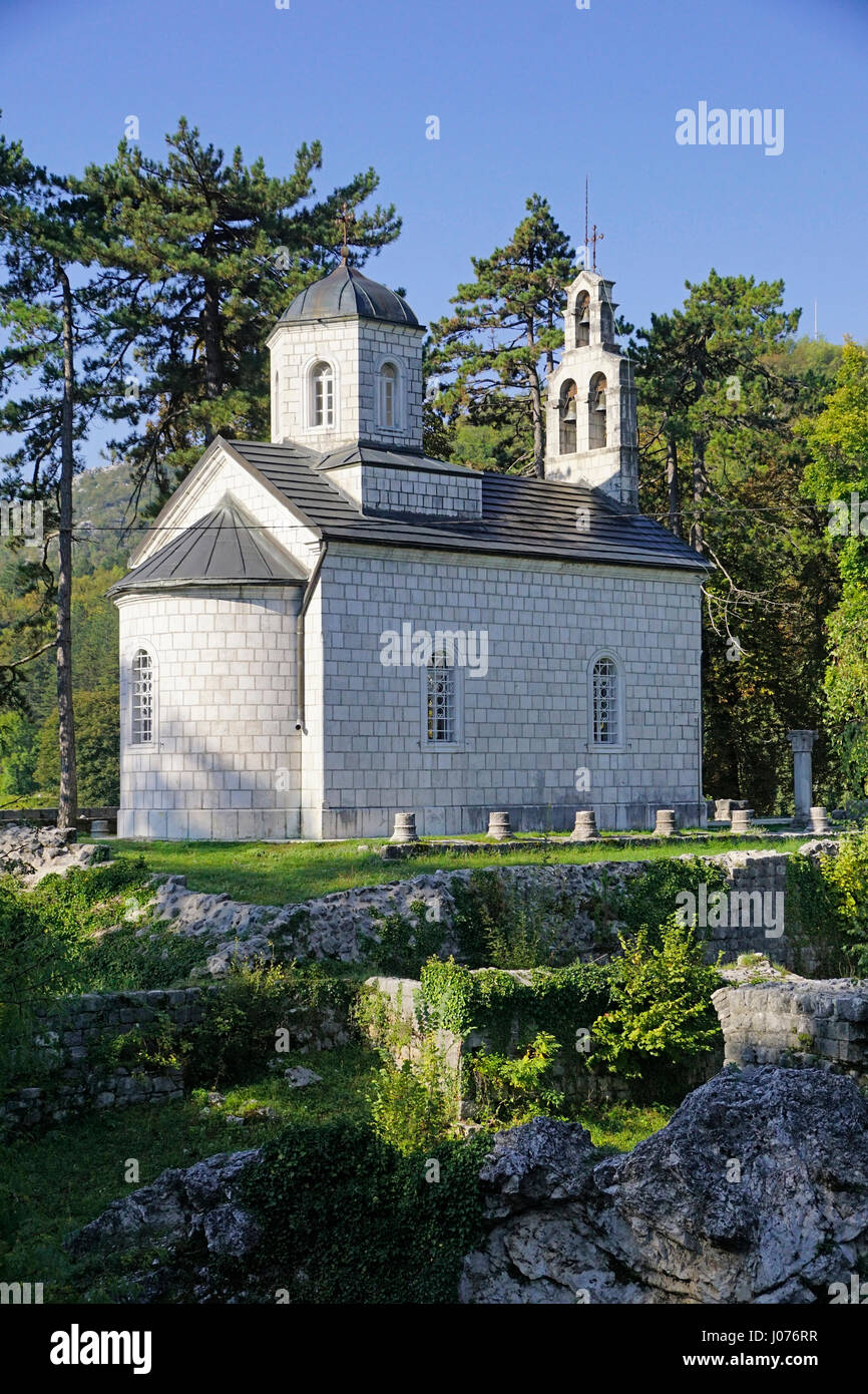 Cetinje church. Stock Photo